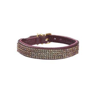 Crystal Princesse Collar - Prune / 40 cm